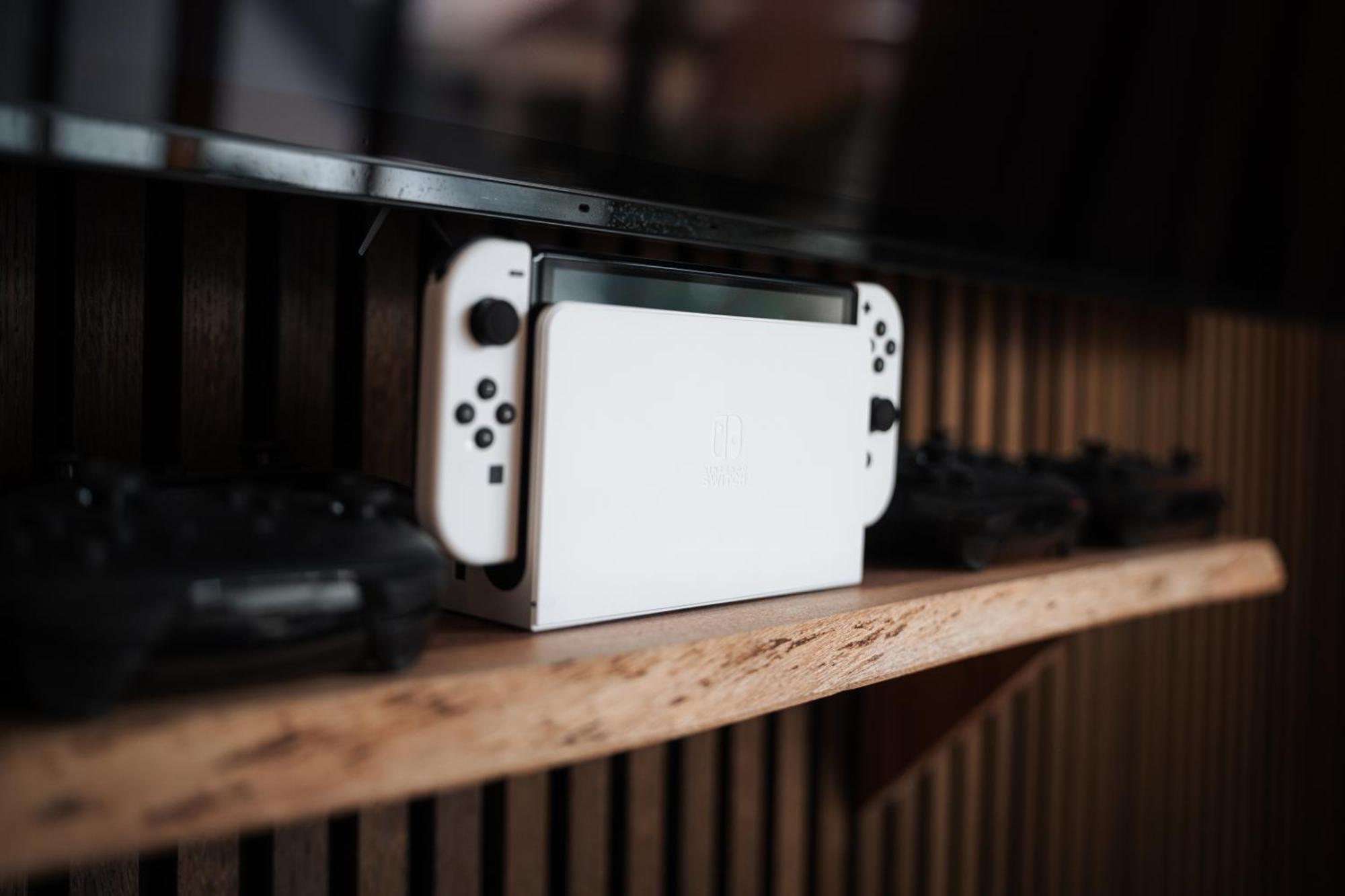 Hostel MHG Esterno foto A Nintendo Switch docked