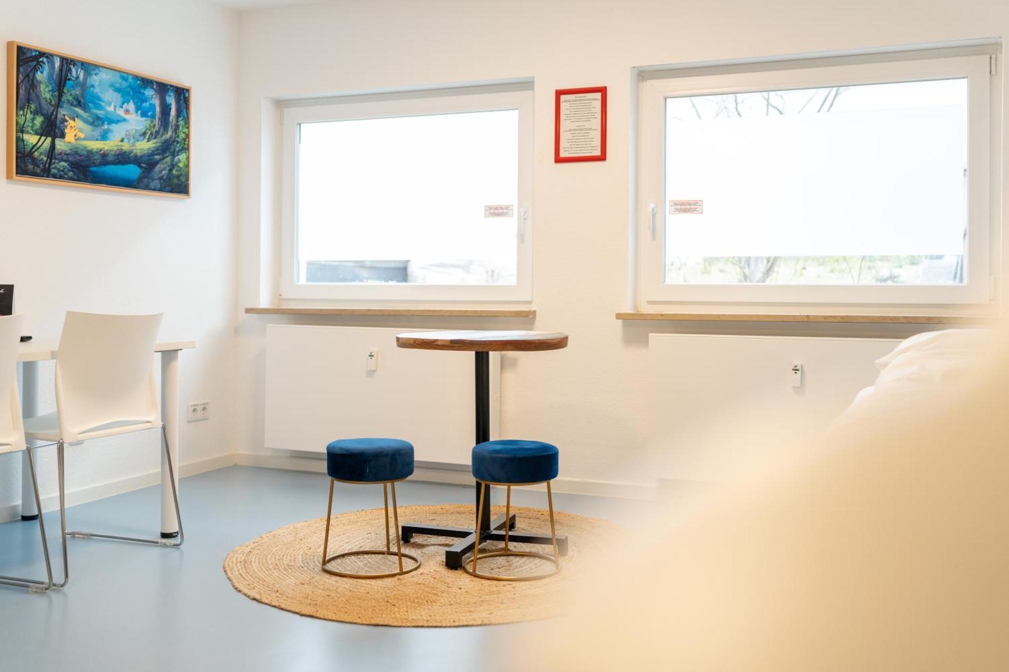 Hostel MHG Esterno foto The waiting room of the clinic